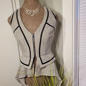 Bebe Trimmed Vest